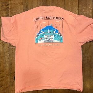 Simply Southern Short Sleeve Graphic Tee T shirt XXL